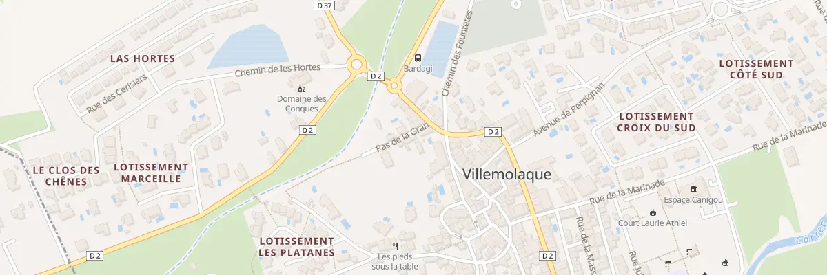 Plan du 1 Rue du Pas de la Grand à Villemolaque