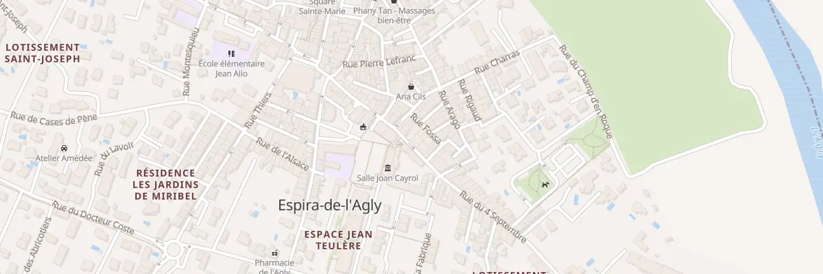 Plan du 36 Rue du Quatre Septembre à Espira-de-l’Agly