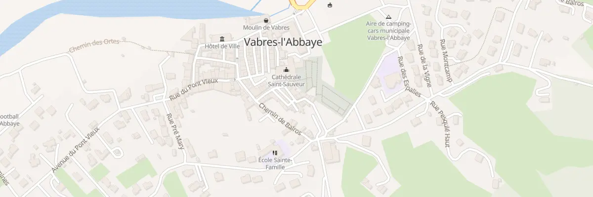 Plan du 8 Rue du Barry à Vabres-l’Abbaye