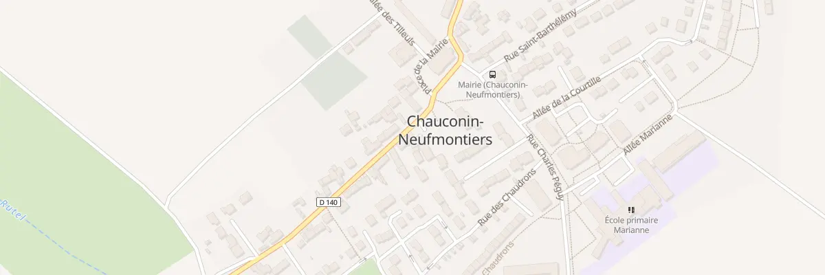 Plan du 5 Rue Pierre Charton à Chauconin-Neufmontiers