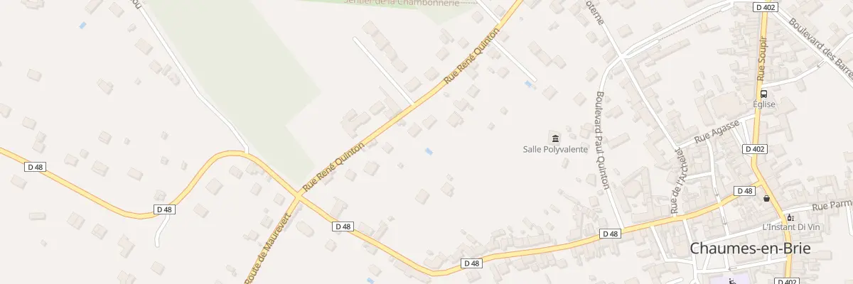 Plan du 17 Rue Rene Quinton à Chaumes-en-Brie