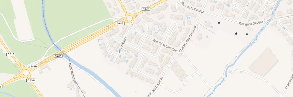 Plan du 3 Rue de Bourgogne à Saint-Estève
