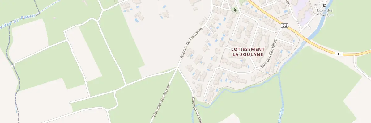 Plan du 17 Av de Tresserre à Villemolaque