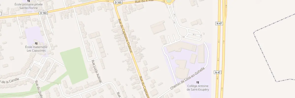 Plan du 24 Rue du Capitaine Dulieux à Douvrin