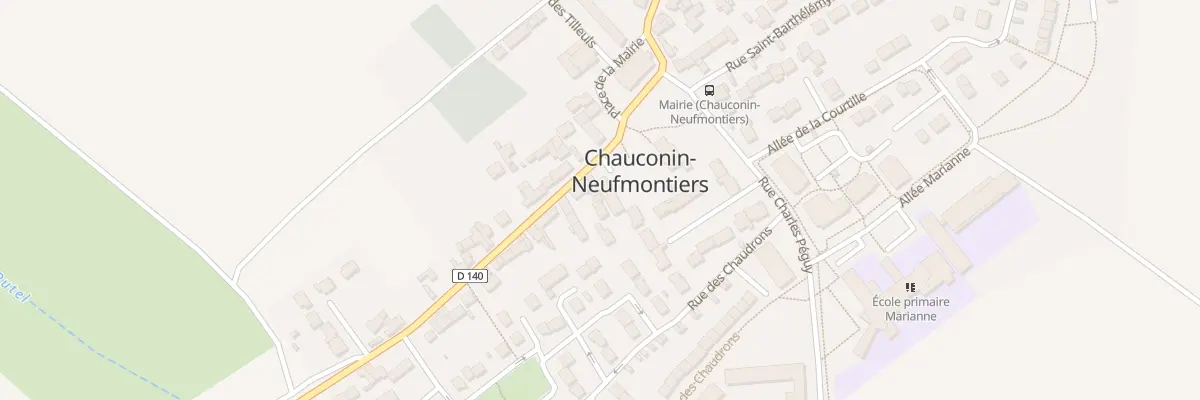 Plan du 11E Rue Pierre Charton à Chauconin-Neufmontiers