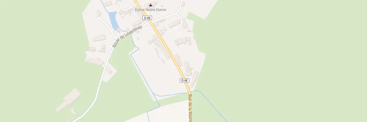 Plan du 6 Rue de la Mairie à Chassy
