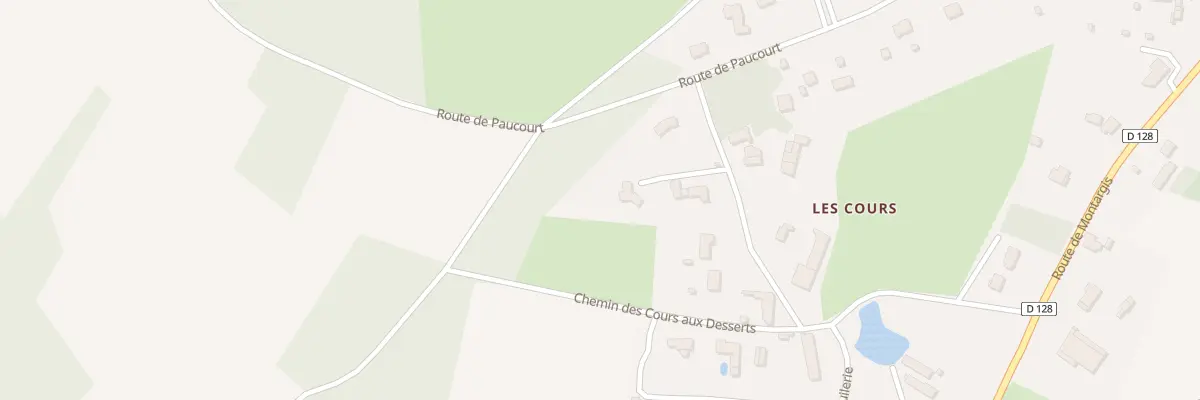 Plan du 331 Rue des Cours à La Chapelle-Saint-Sépulcre