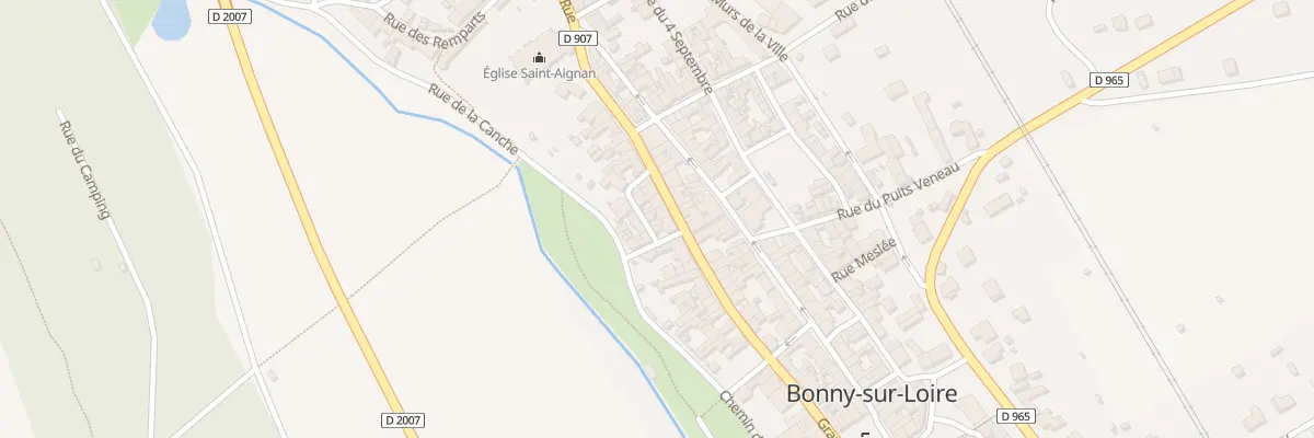 Plan du 81 Gr Grande Rue à Bonny-sur-Loire