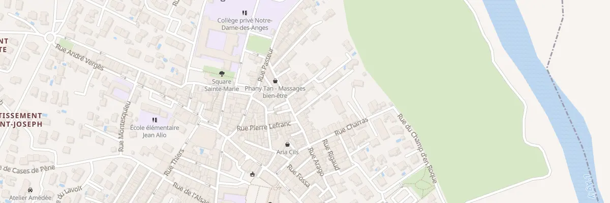 Plan du 2 Rue Verlaine à Espira-de-l’Agly