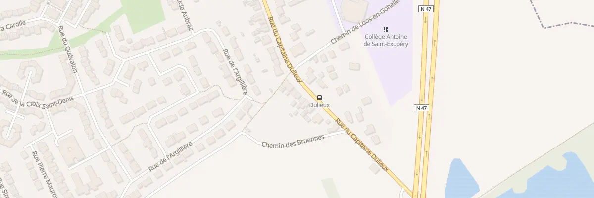 Plan du 55 Rue du Capitaine Dulieux à Douvrin