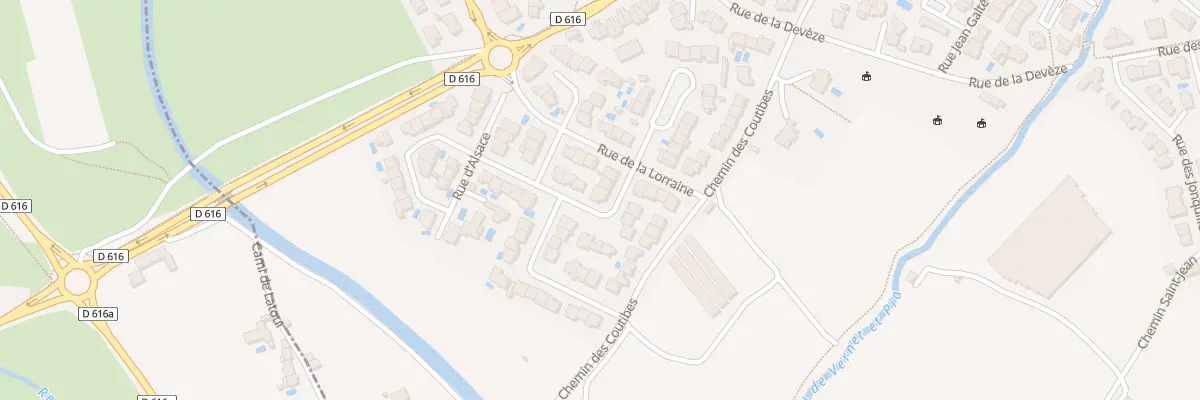 Plan du 7 Rue de Bourgogne à Saint-Estève