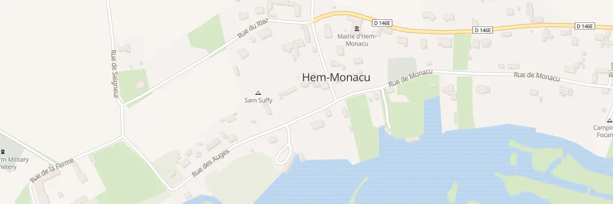 Plan du 4 Rue des Auges à Hem-Monacu