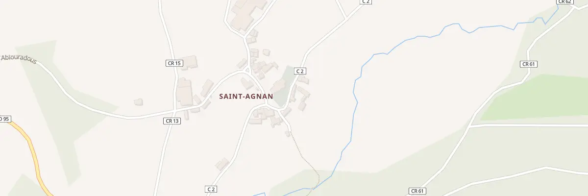 Plan du 5126 Saint Agnan à Ségur