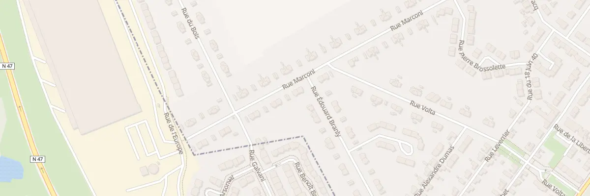 Plan du 18 Rue Marconi à Vendin-le-Vieil