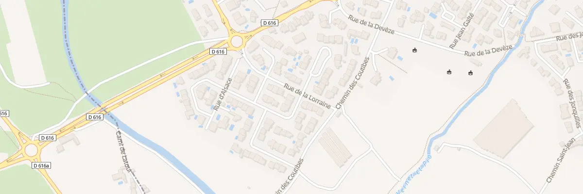 Plan du 11 Rue de Bourgogne à Saint-Estève