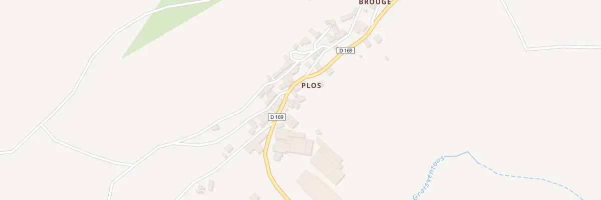 Plan du 5387 Plos à Murat-sur-Vèbre