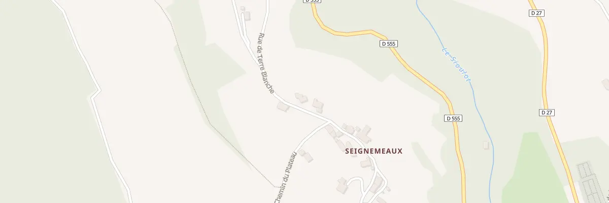 Plan du 5160 Seigne Meaux à Orcival