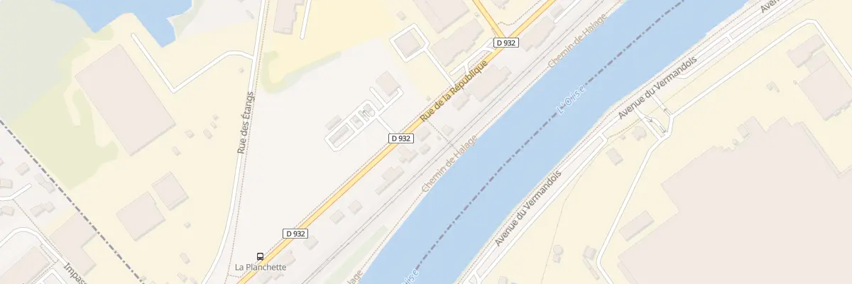Plan du 233 Rue de la République à Clairoix