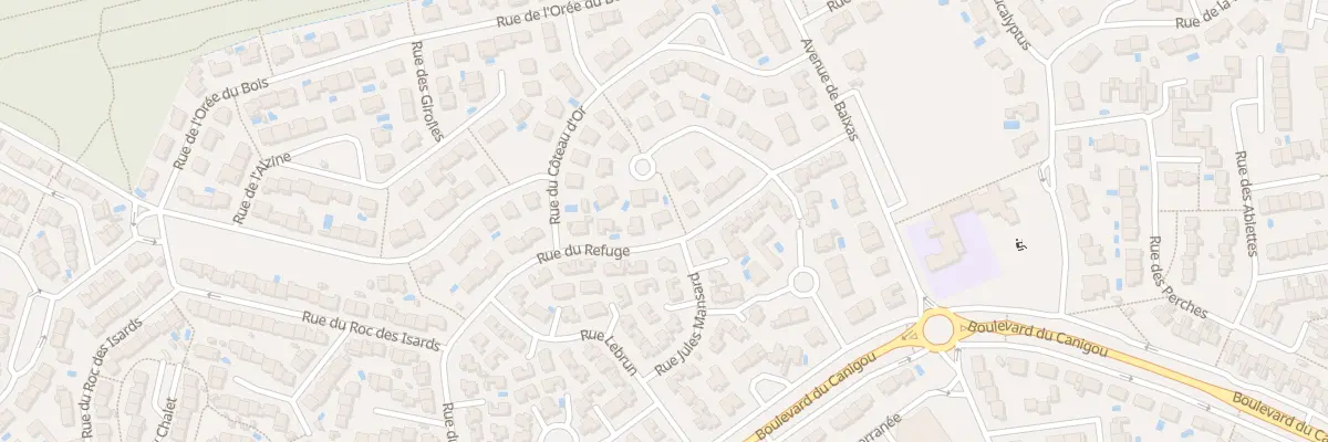 Plan du 47 Rue du Refuge à Saint-Estève