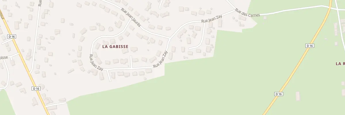 Plan du 38 Rue Jean Zay à Cosne-d’Allier