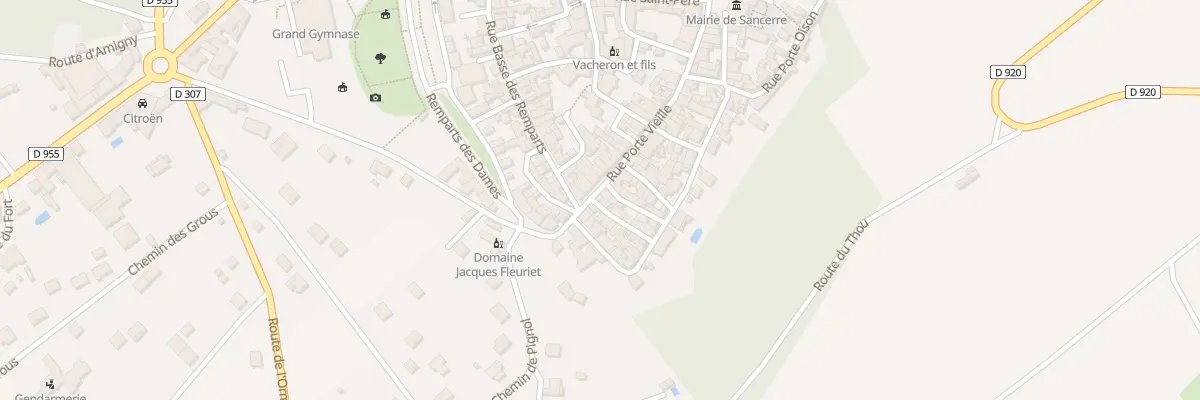 Plan du 41 Rue Porte Vieille à Sancerre