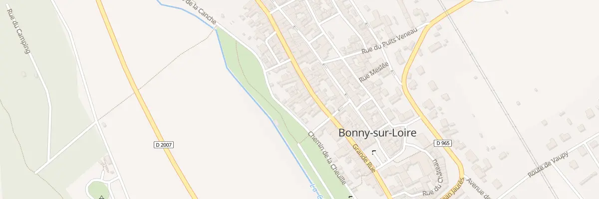 Plan du 65 Gr Grande Rue à Bonny-sur-Loire