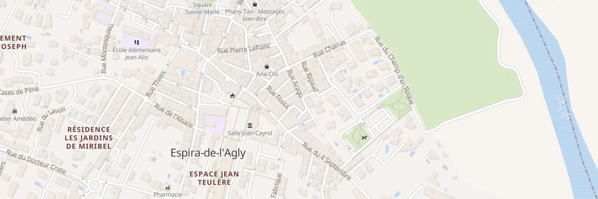 Plan du 39 Rue Arago à Espira-de-l’Agly