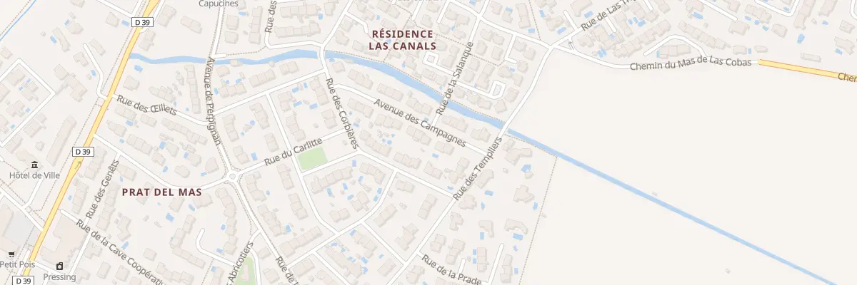Plan du 7 Av des Campagnes à Canohès