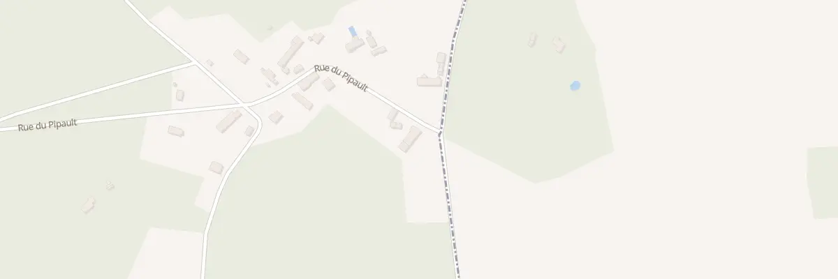Plan du 920 Rue de Pipault à Amilly