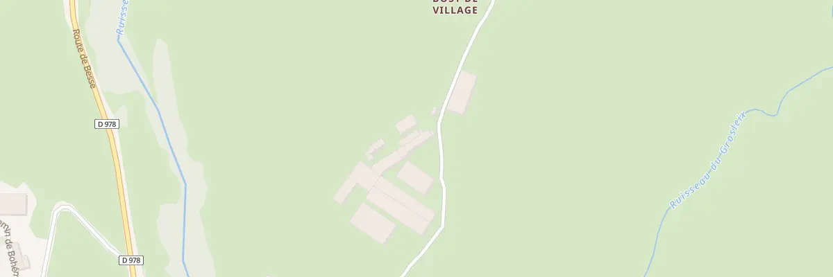 Plan du 5360 Bost de Village à Égliseneuve-d’Entraigues