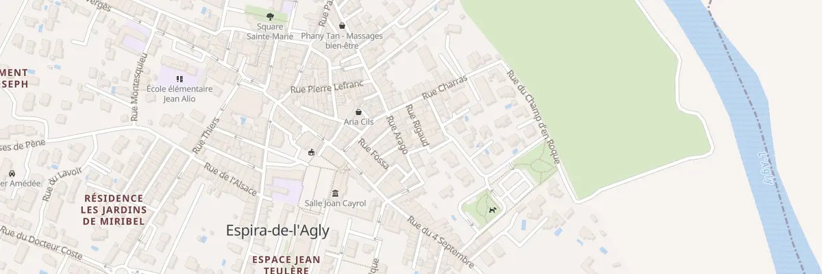 Plan du 32 Rue Arago à Espira-de-l’Agly