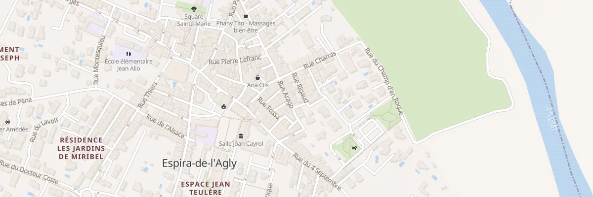 Plan du 34 Rue Arago à Espira-de-l’Agly