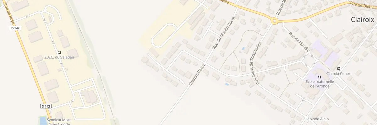 Plan du 29 Rue Joseph P. Pinchon à Clairoix