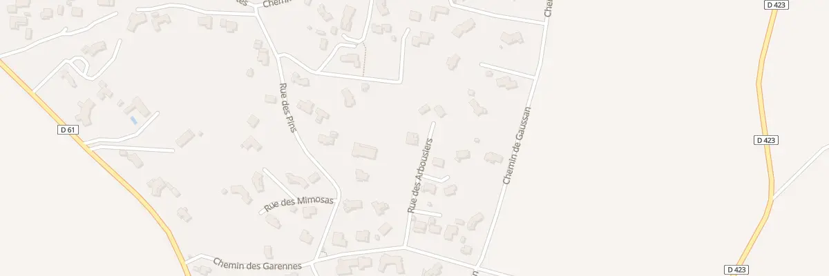 Plan du 13 Rue des Arbousiers à Saint-André-de-Roquelongue