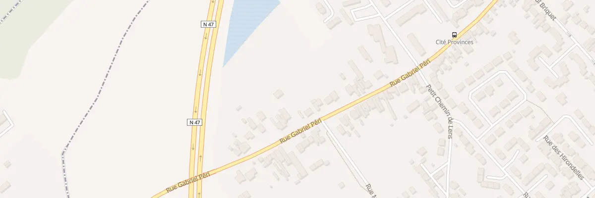 Plan du 260 Rue Gabriel Péri à Wingles