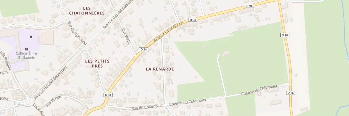 Plan du 5 Rue de la Renarde à Cosne-d’Allier