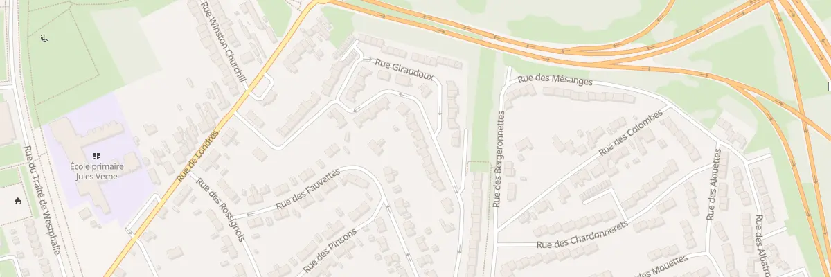 Plan du 22 Rue Gandhi à Lens