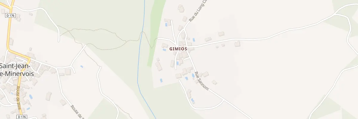 Plan du 5080 Gimios à Saint-Jean-de-Minervois