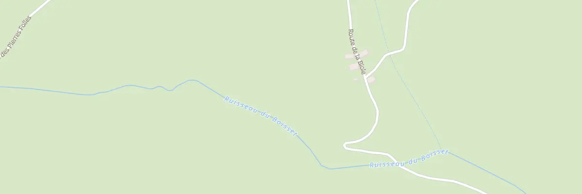 Plan du 5110 La Biole à Buxières-sous-Montaigut