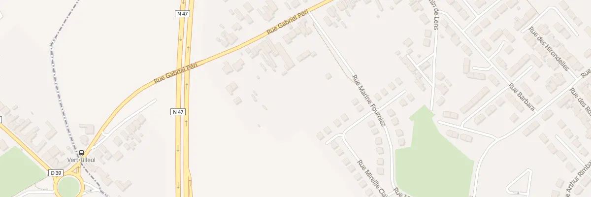Plan du 249 Rue Gabriel Péri à Wingles