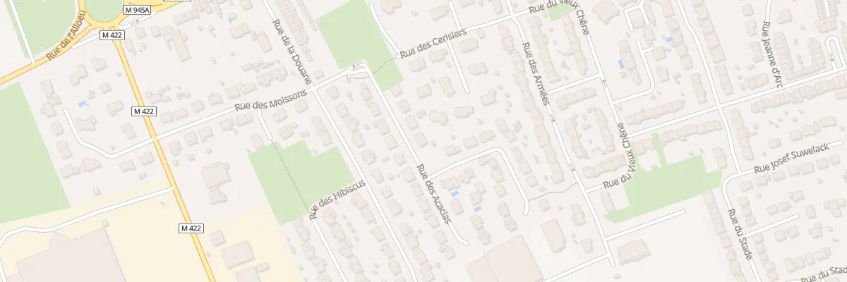 Plan du 7 Rue des Acacias à Erquinghem-Lys