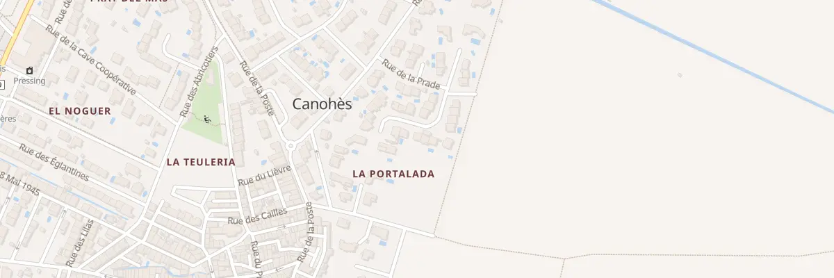 Plan du 15 Rue des Courioulettes à Canohès
