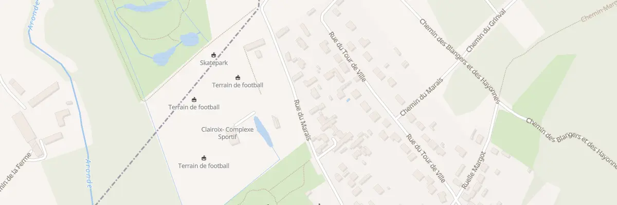 Plan du 36B Rue du Marais à Clairoix