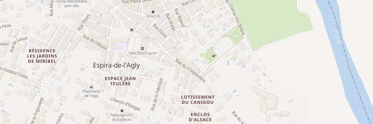 Plan du 60 Rue du Quatre Septembre à Espira-de-l’Agly