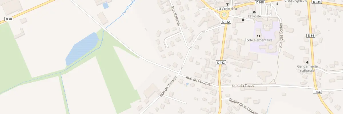 Plan du 7 Imp Vermandois à Lassigny