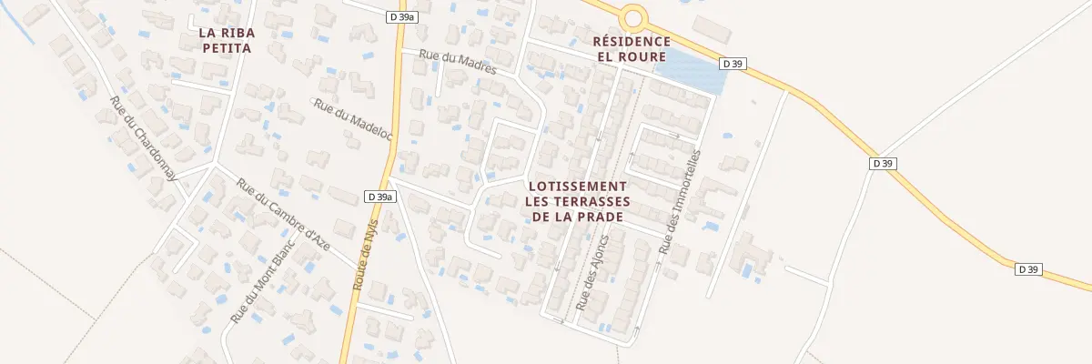 Plan du 21 Rue de Las Clottes à Canohès