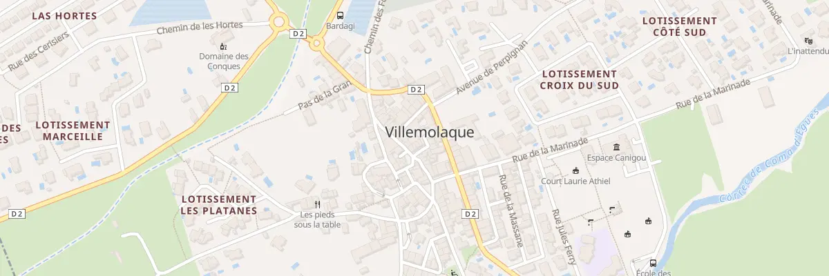 Plan du 11 Rue du Porche à Villemolaque