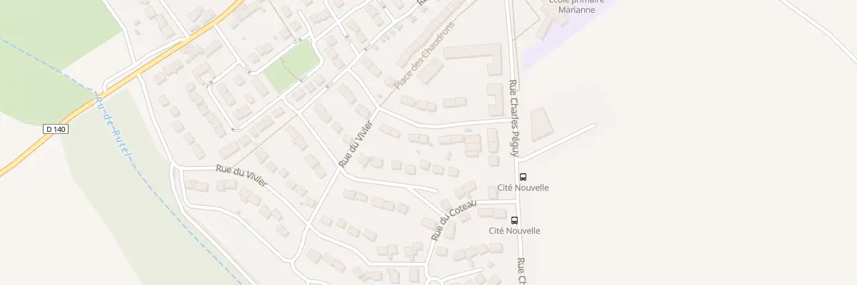 Plan du 7 Rue du Vivier à Chauconin-Neufmontiers