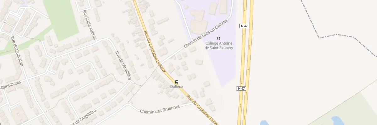 Plan du 58A Rue du Capitaine Dulieux à Douvrin
