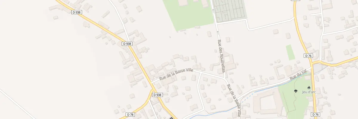 Plan du 26 Rue de la Basse Ville à Lassigny